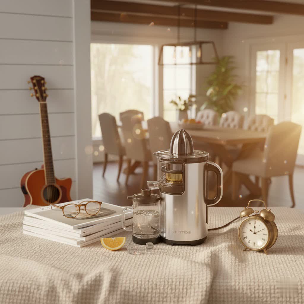 The Smeg Citrus Juicer: A Blend of Iconic Style and Squeezed Perfection